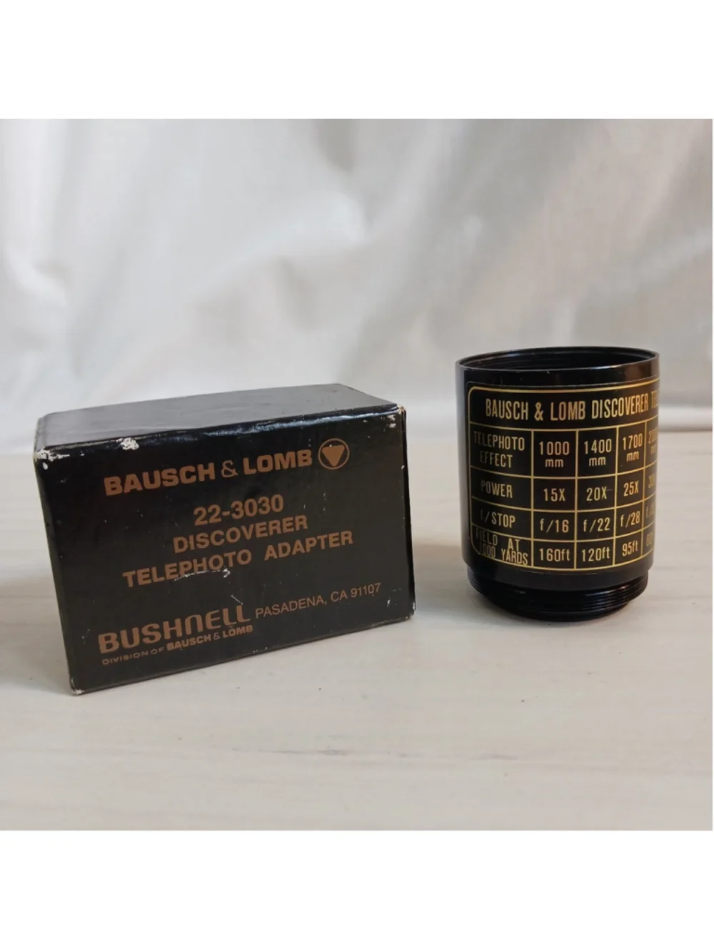 Bausch & Lomb Bushnell Discoverer 22-3030 Telephoto Adapter